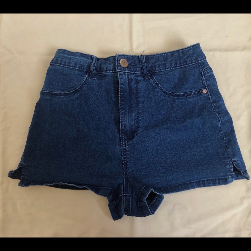 6ixty8ight High Waisted Denim Shorts